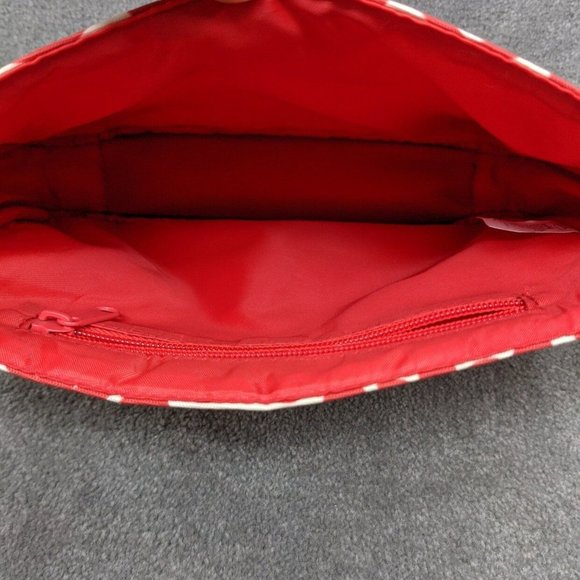 Infantino Savvy Bag Diaper Bag with Changing Pad Red Cream Printed - Picture 3 of 14